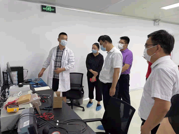 Lu Jinlin, Director of Management Committee, Changzhou Science and Education Town, led a team to visit our company(图3)